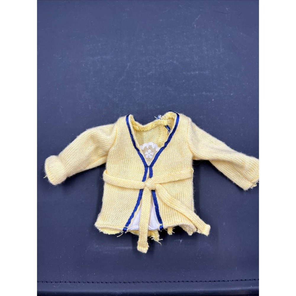 Vintage Barbie‎ Clone Yellow Knit Sweater